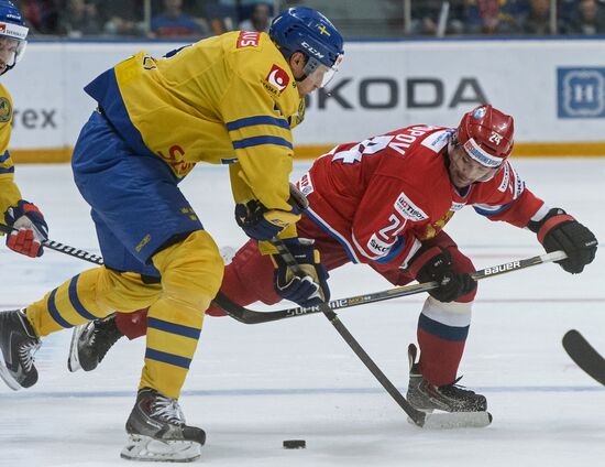 Euro Hockey Tour. Russia vs Sweden