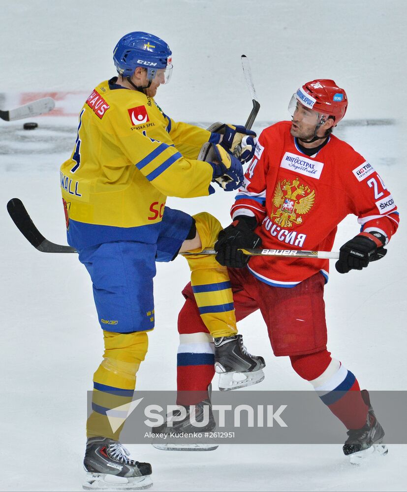 Euro Hockey Tour. Russia vs Sweden
