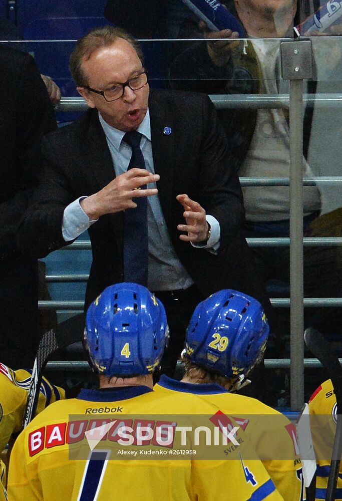 Euro Hockey Tour. Russia vs Sweden