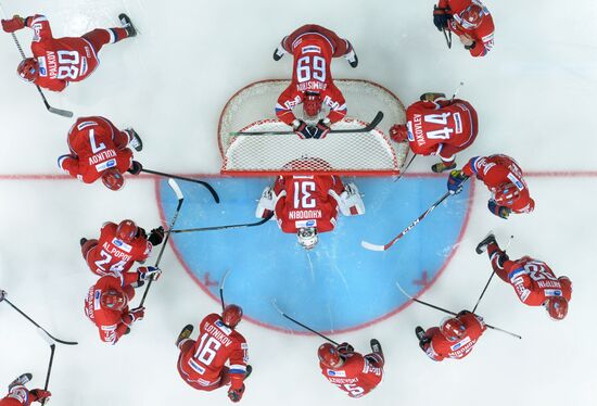 Euro Hockey Tour. Russia vs Sweden