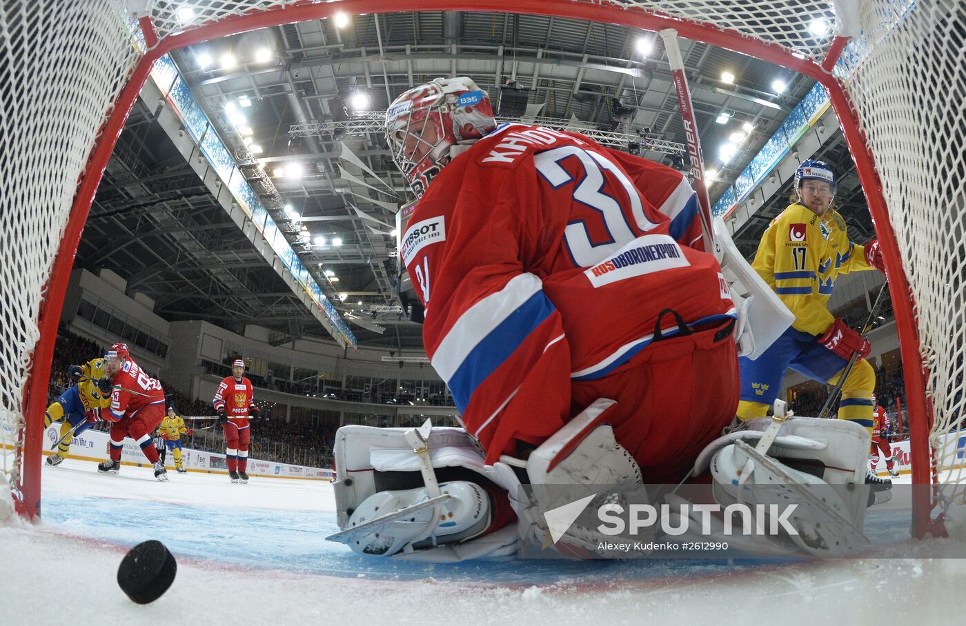 Euro Hockey Tour. Russia vs Sweden