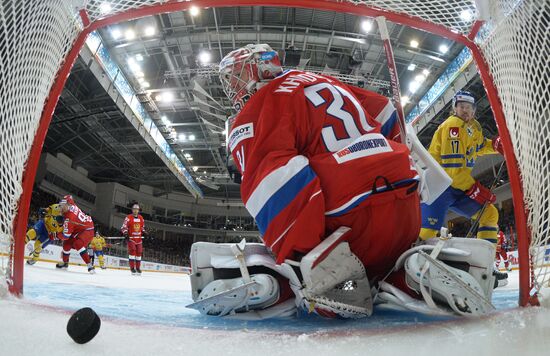 Euro Hockey Tour. Russia vs Sweden