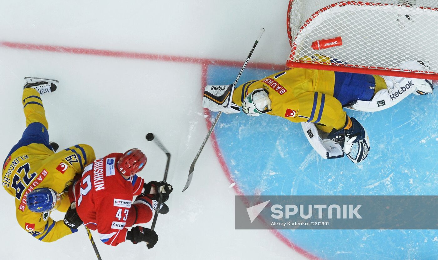 Euro Hockey Tour. Russia vs Sweden