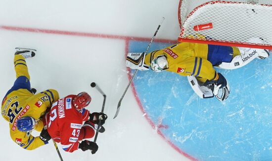 Euro Hockey Tour. Russia vs Sweden