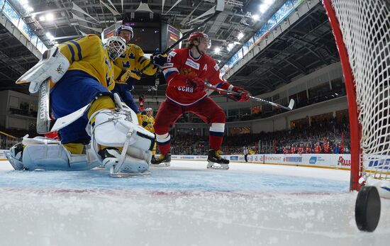 Euro Hockey Tour. Russia vs Sweden