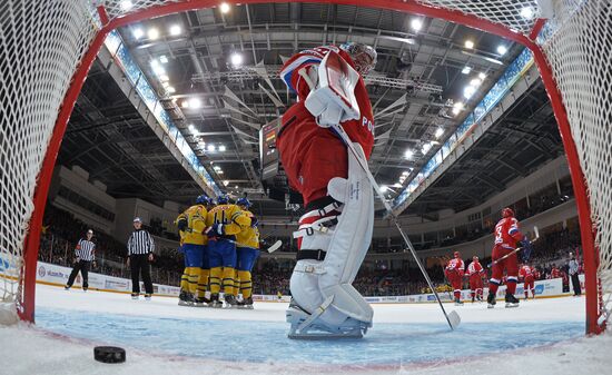 Euro Hockey Tour. Russia vs Sweden