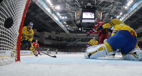 Euro Hockey Tour. Russia vs Sweden