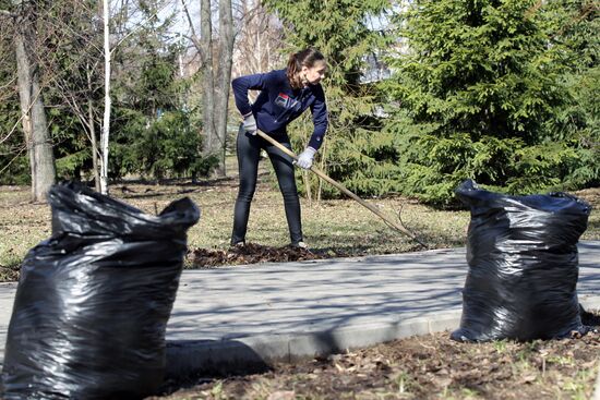 Clean City Day in Kazan