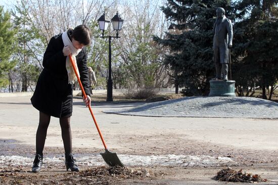 Clean City Day in Kazan