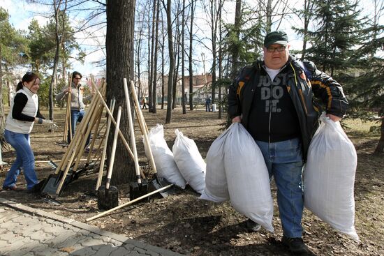 Clean City Day in Kazan