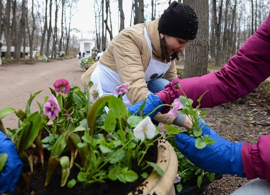 Clean-up Saturday in Moscow
