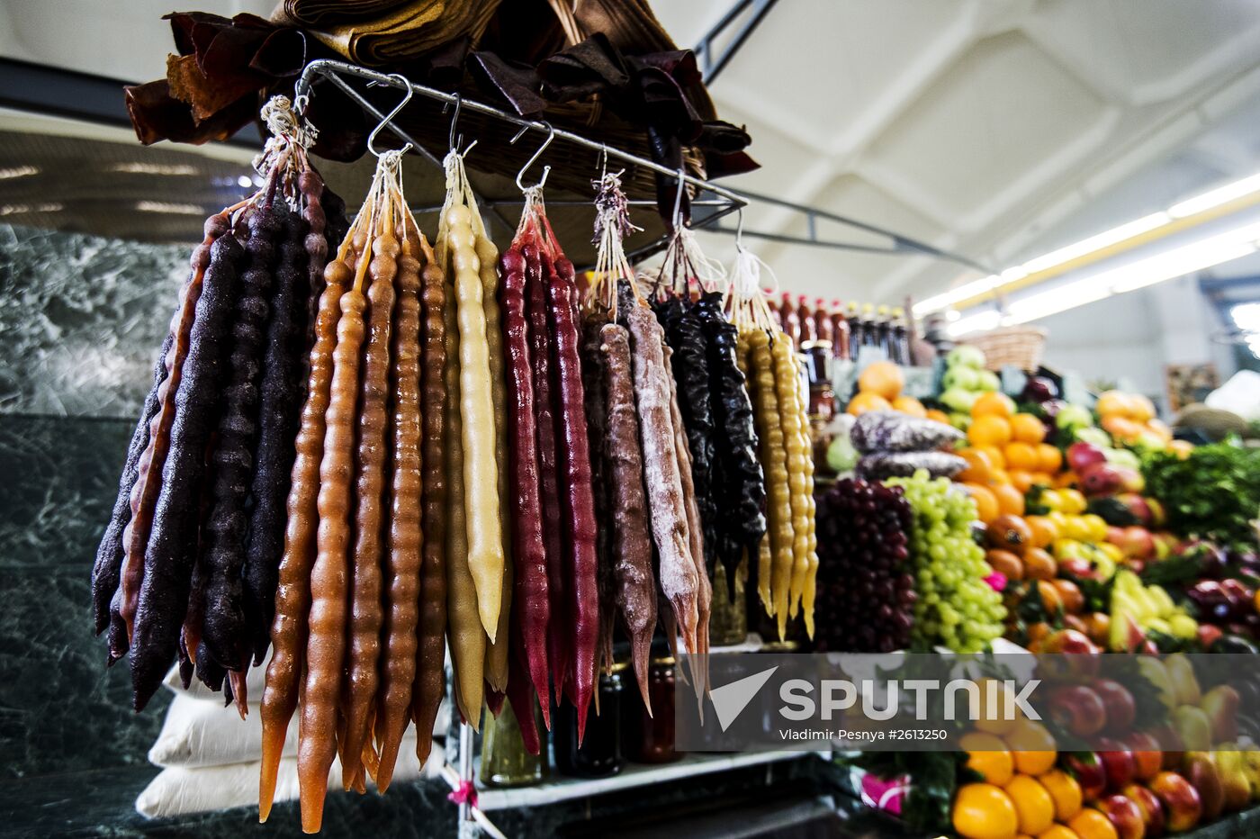 Dorogomilovsky market in Moscow