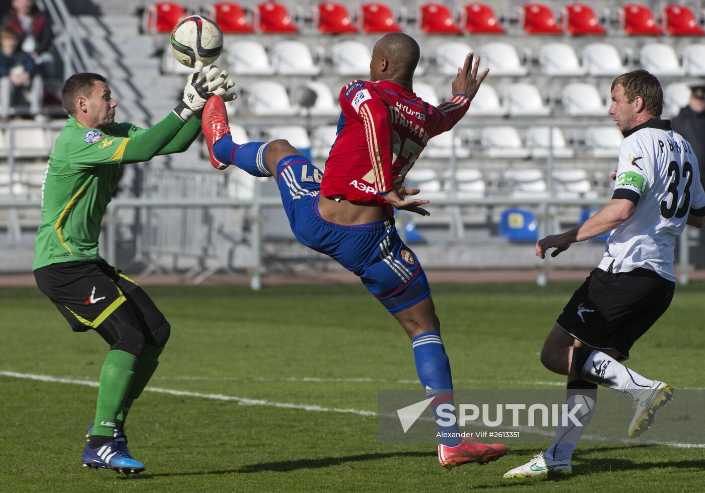 Football. Russian Premiere League. Torpedo vs. CSKA