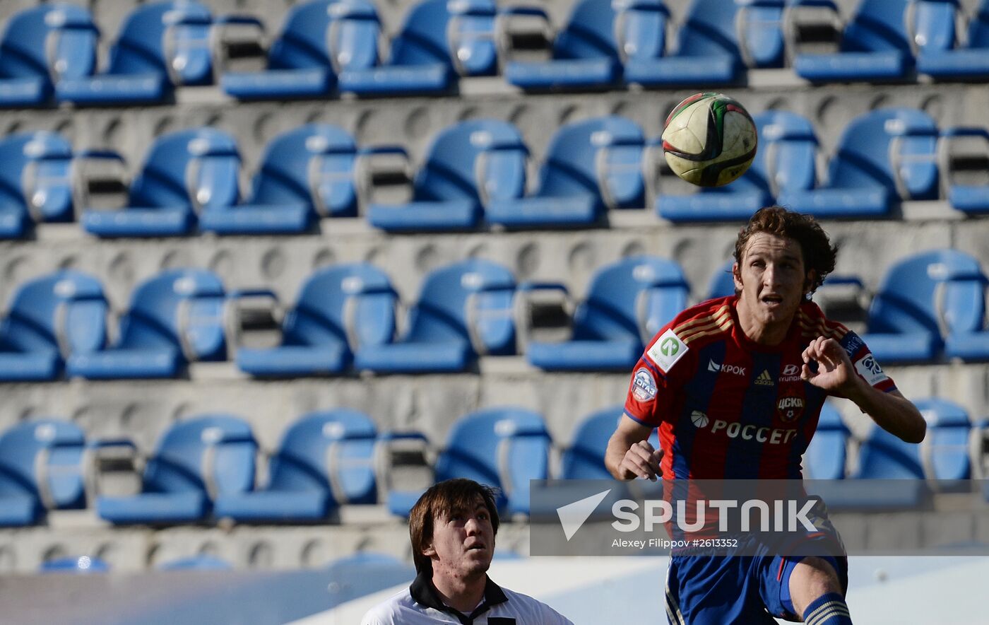 Football. Russian Premiere League. Torpedo vs. CSKA