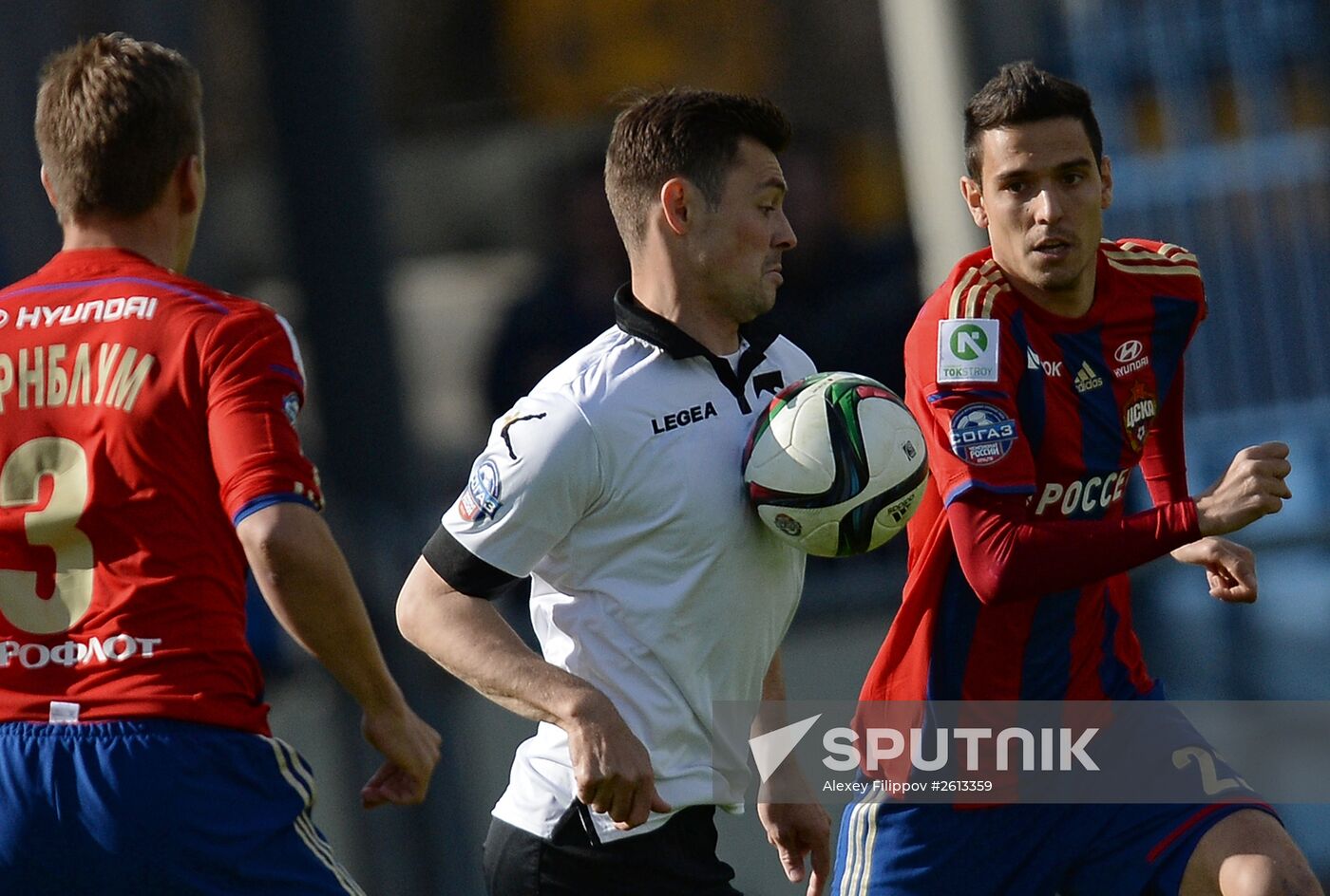 Football. Russian Premiere League. Torpedo vs. CSKA