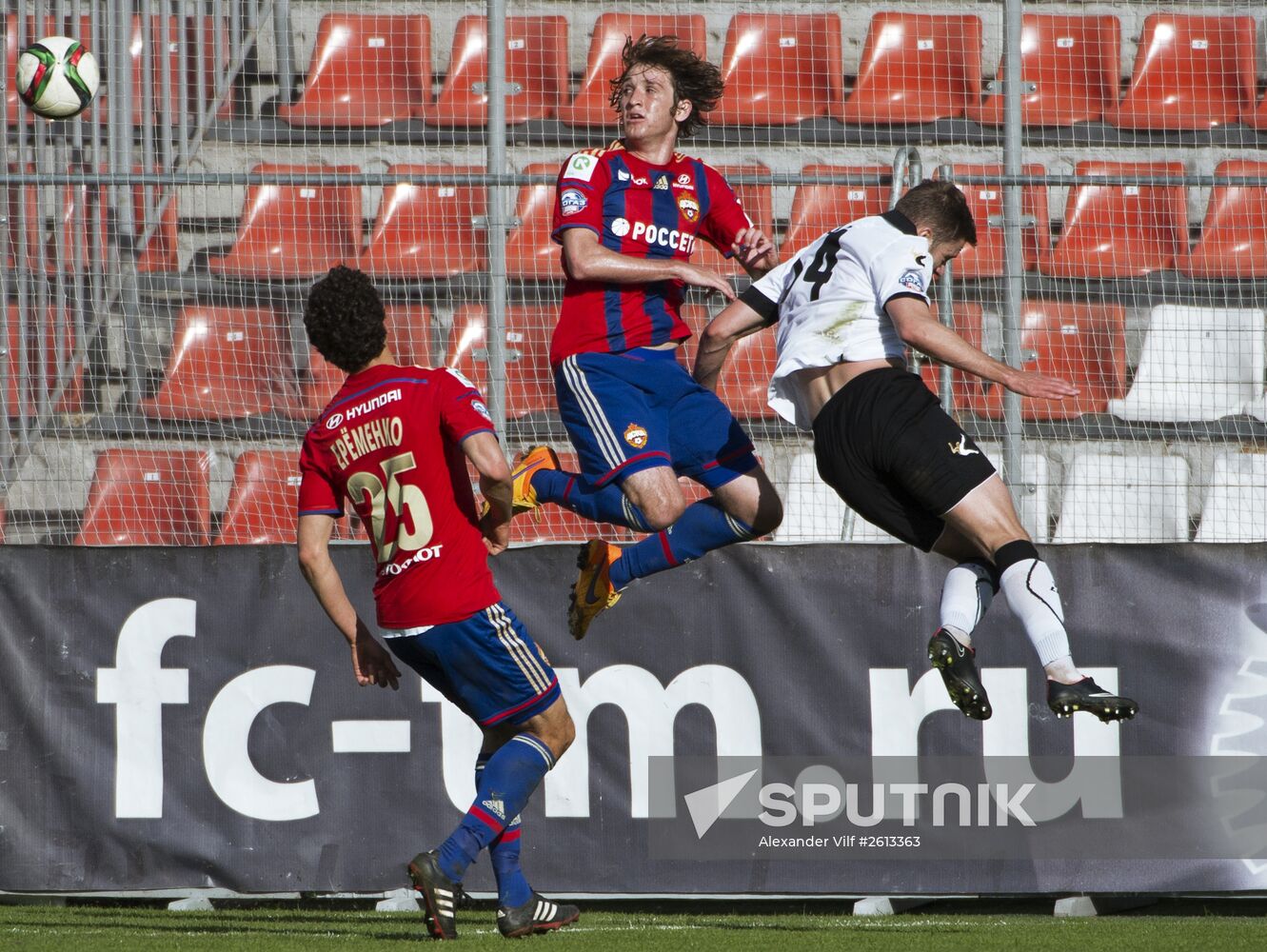 Football. Russian Premiere League. Torpedo vs. CSKA