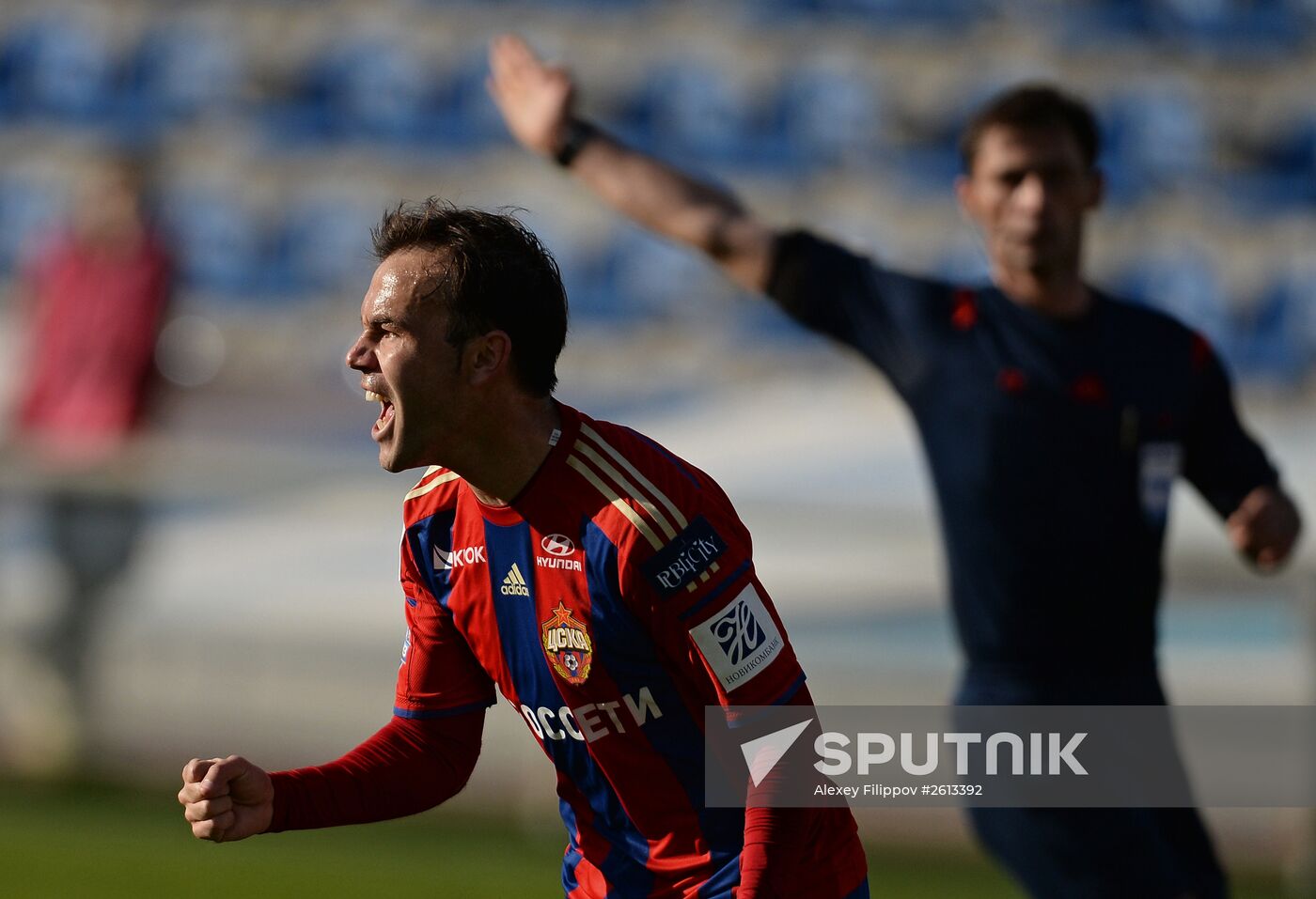 Football. Russian Premiere League. Torpedo vs. CSKA