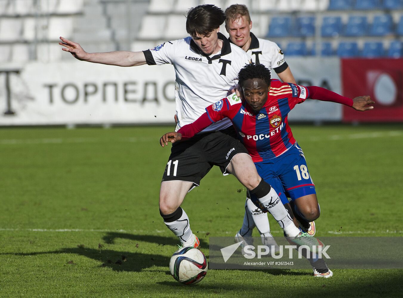 Football. Russian Premiere League. Torpedo vs. CSKA
