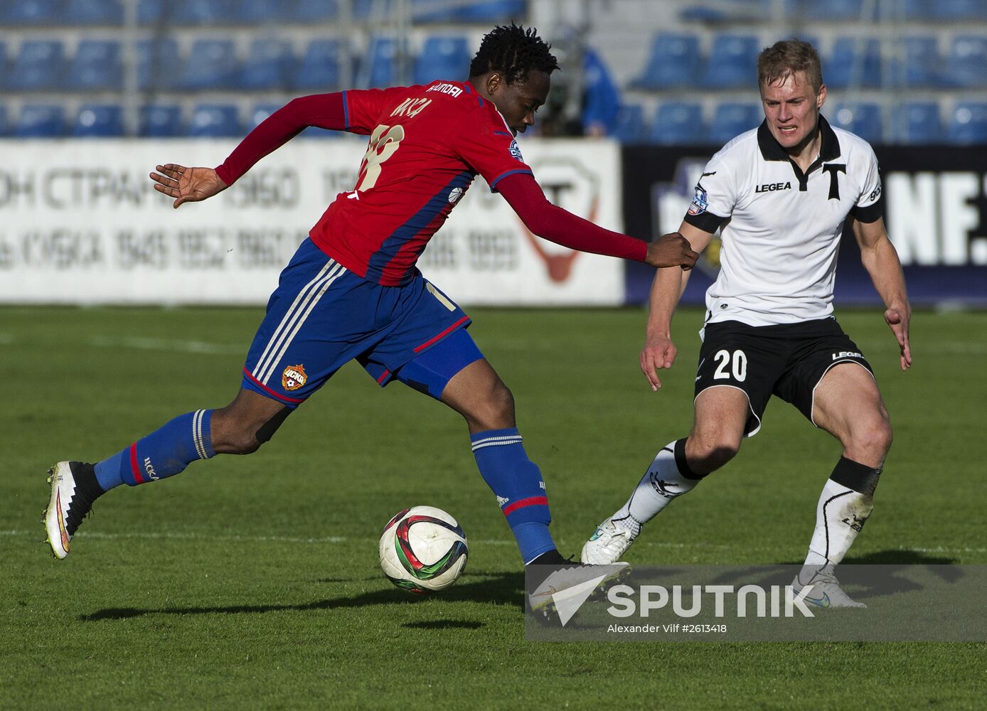 Football. Russian Premiere League. Torpedo vs. CSKA