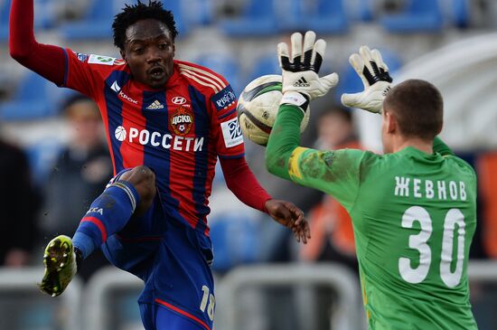 Football. Russian Premiere League. Torpedo vs. CSKA