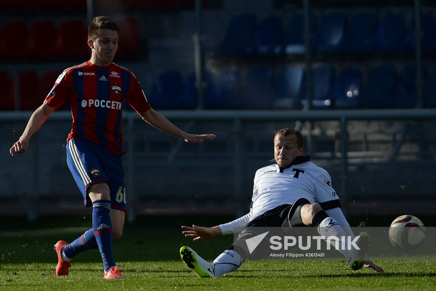 Football. Russian Premiere League. Torpedo vs. CSKA