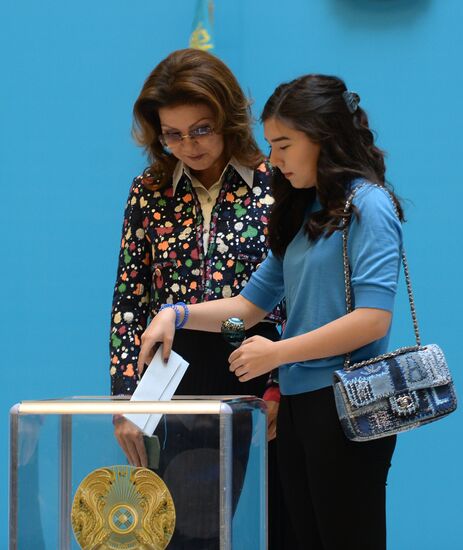 Early presidential elections in Kazakhstan