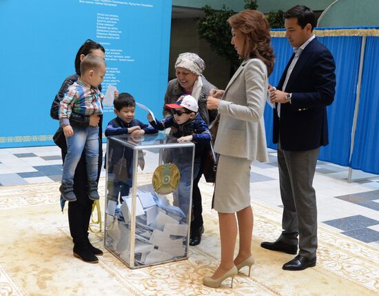 Early presidential elections in Kazakhstan