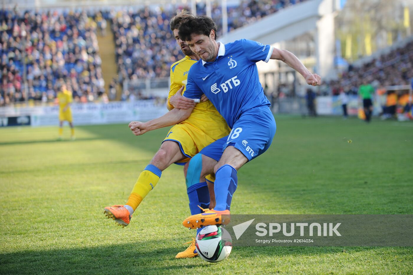 Russian Football Premier League. Rostov vs. Dynamo