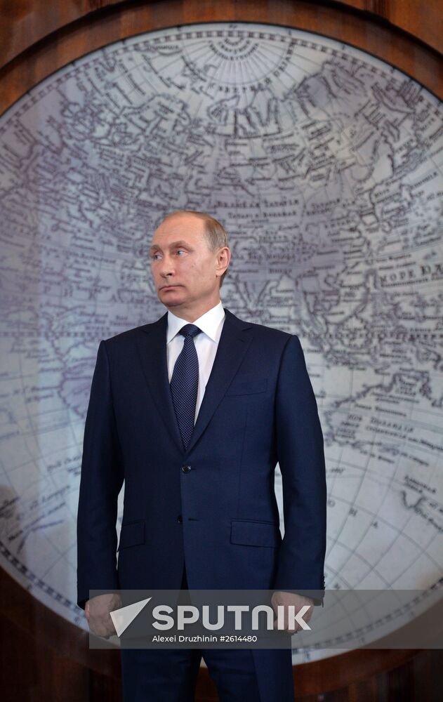 Russian President Vladimir Putin's working visit to Northwestern Federal District