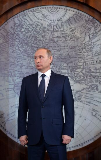 Russian President Vladimir Putin's working visit to Northwestern Federal District