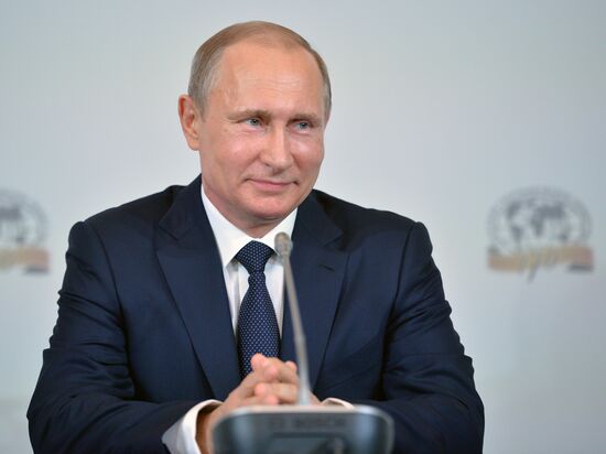 Russian President Vladimir Putin's working visit to Northwestern Federal District