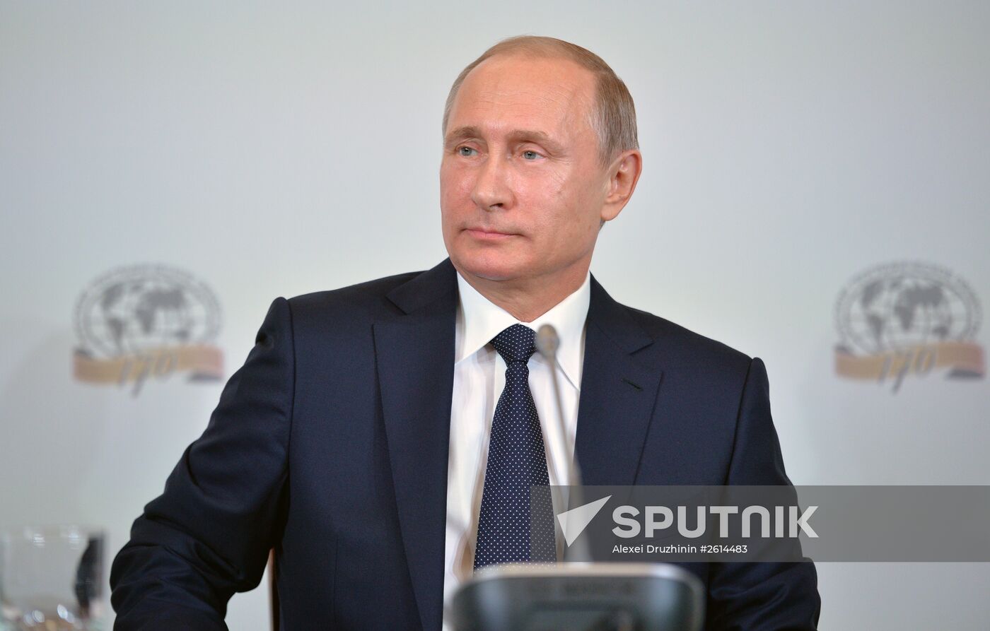 Russian President Vladimir Putin's working visit to Northwestern Federal District