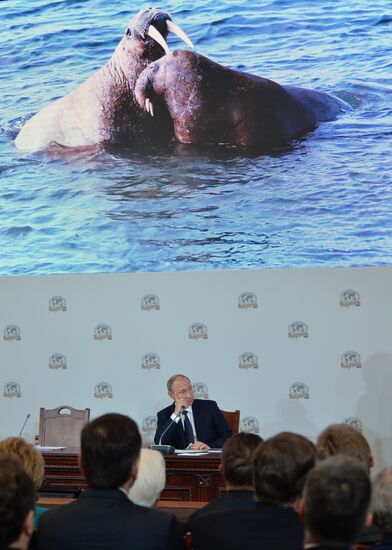 Russian President Vladimir Putin's working visit to Northwestern Federal District