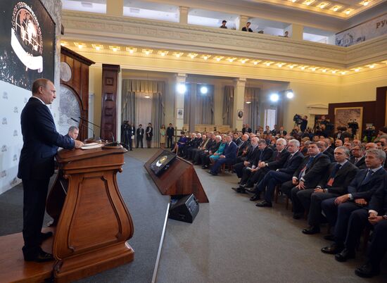Russian President Vladimir Putin's working visit to Northwestern Federal District