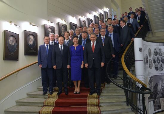 Russian President Vladimir Putin's working visit to Northwestern Federal District