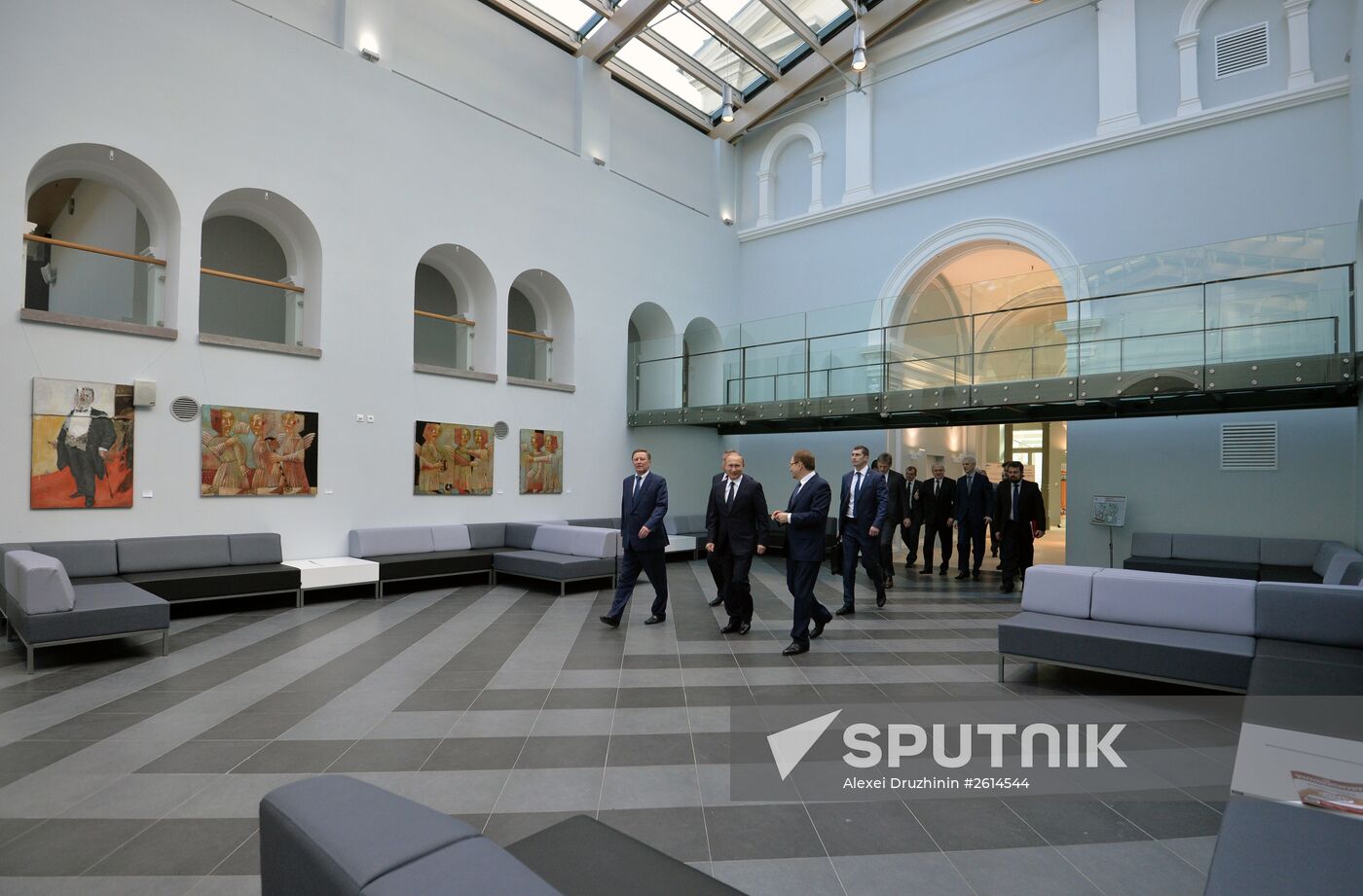 Russian President Vladimir Putin's working visit to Northwestern Federal District