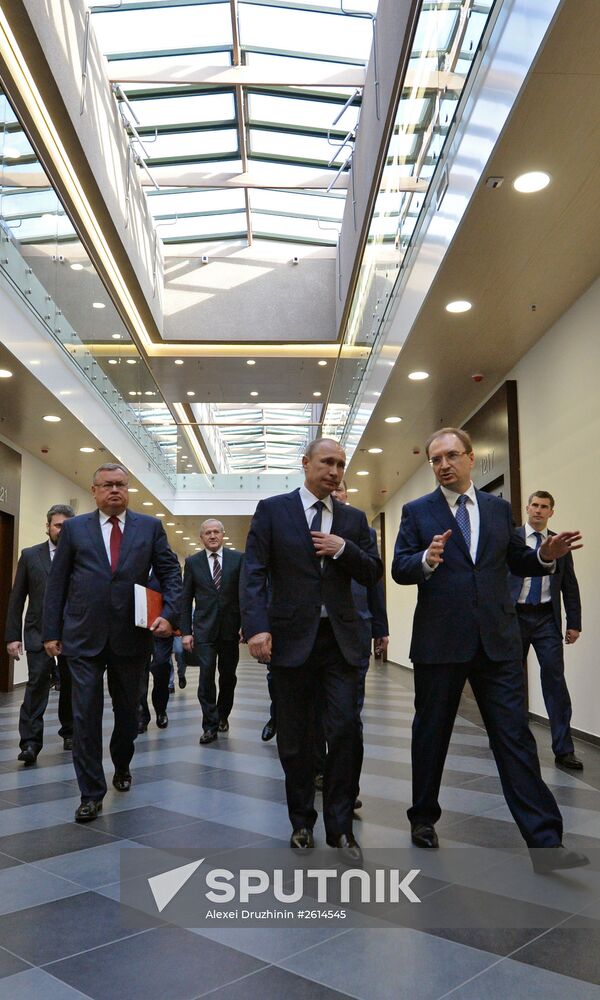 Russian President Vladimir Putin's working visit to Northwestern Federal District