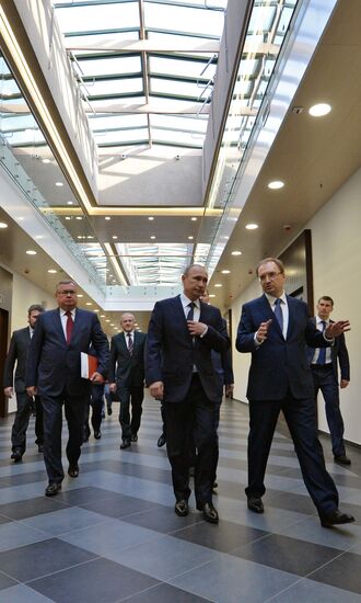 Russian President Vladimir Putin's working visit to Northwestern Federal District