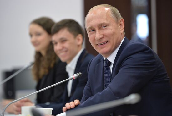 Russian President V.Putin's working visit to Northwestern Federal District