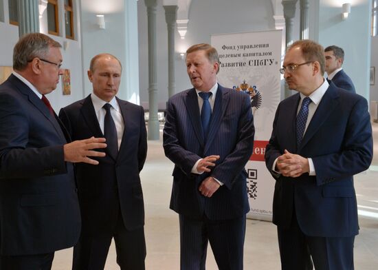 Russian President V.Putin's working visit to Northwestern Federal District