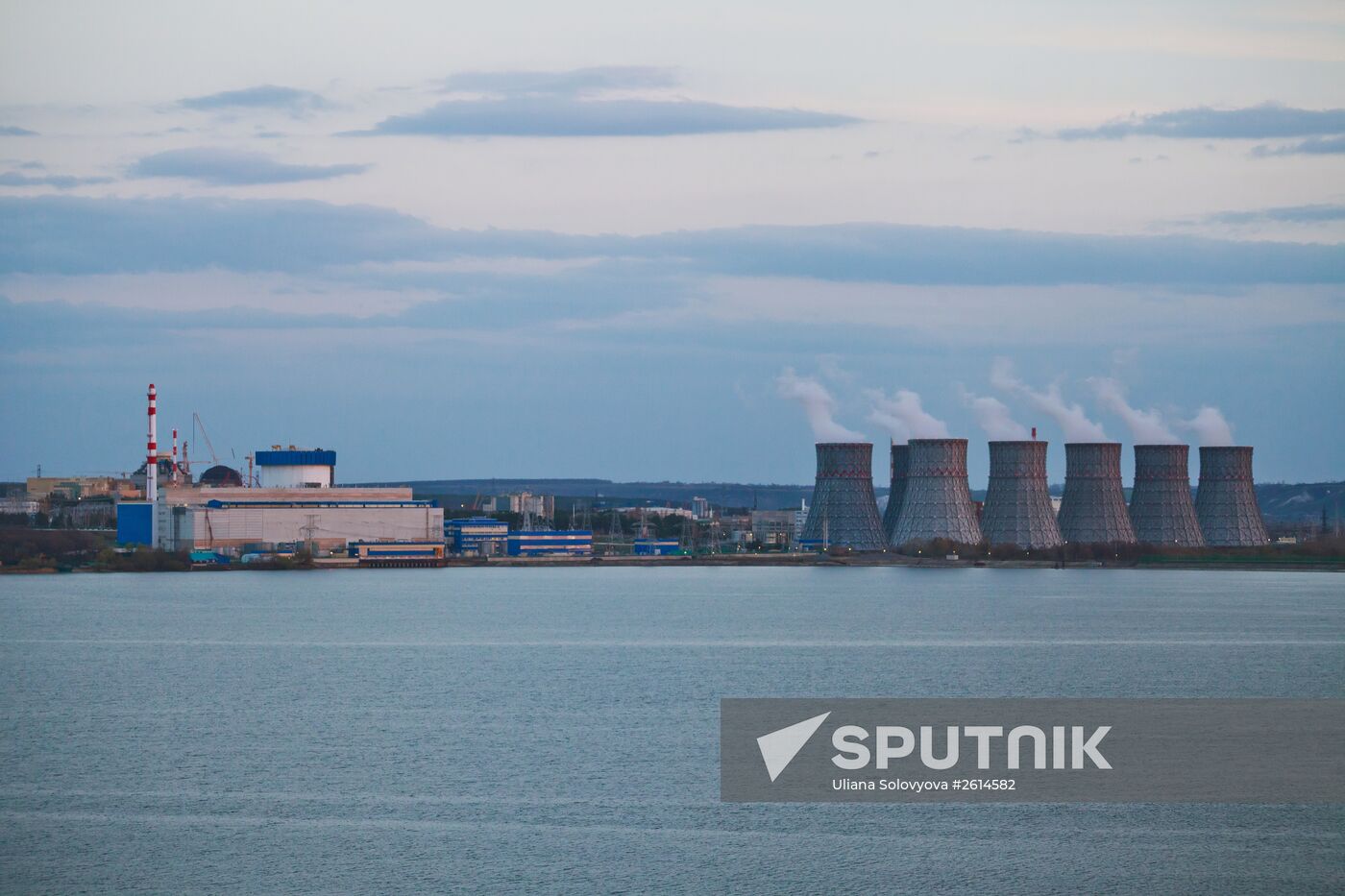 The Novovoronezh nuclear power station