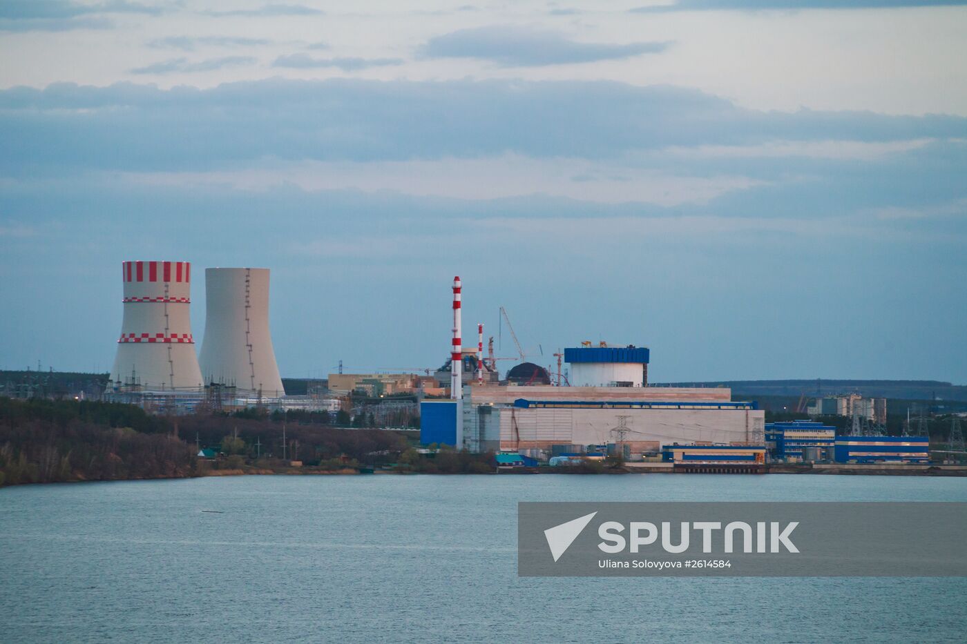 The Novovoronezh nuclear power station