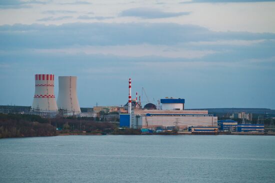 The Novovoronezh nuclear power station
