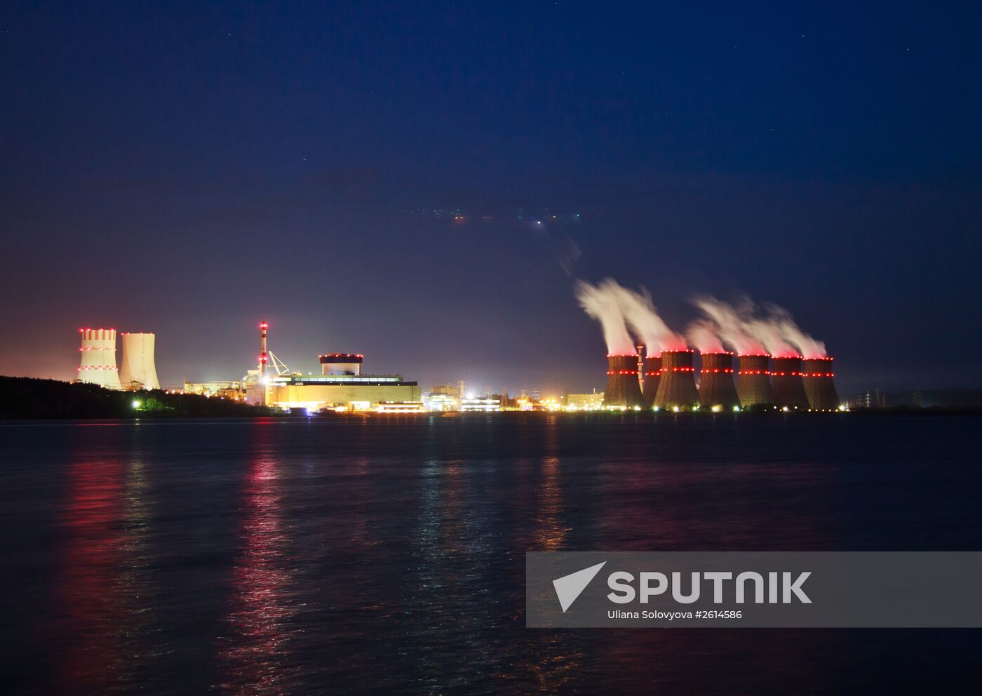 The Novovoronezh nuclear power station