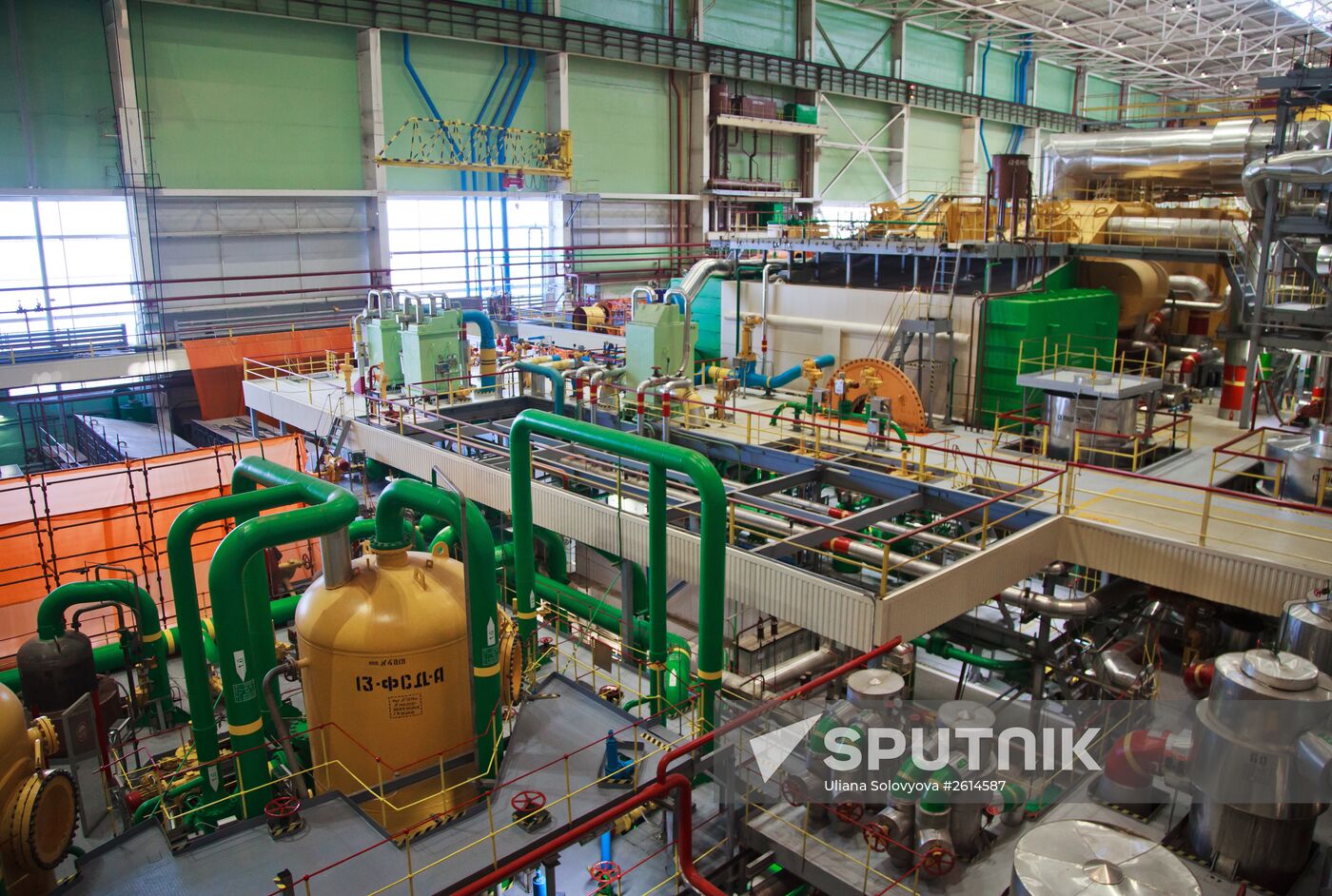 The Novovoronezh nuclear power station