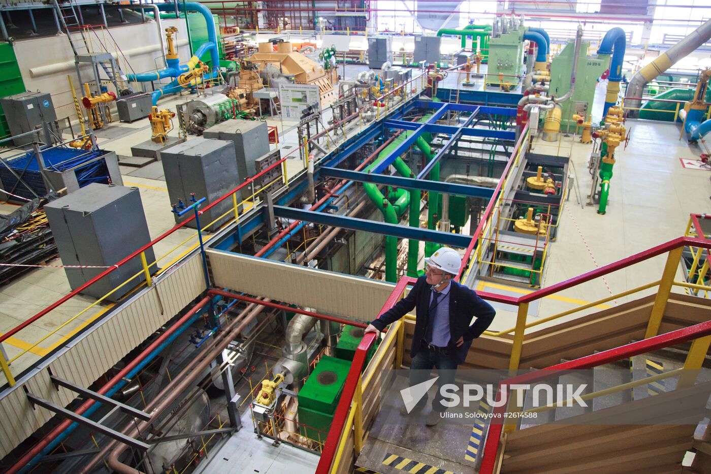 The Novovoronezh nuclear power station