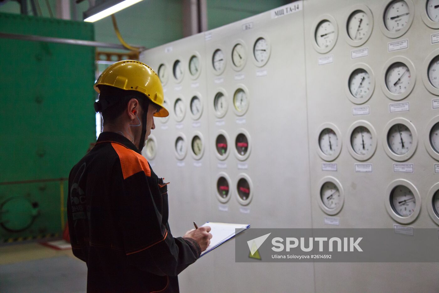 The Novovoronezh nuclear power station