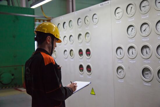 The Novovoronezh nuclear power station