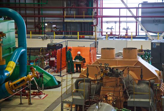 The Novovoronezh nuclear power station