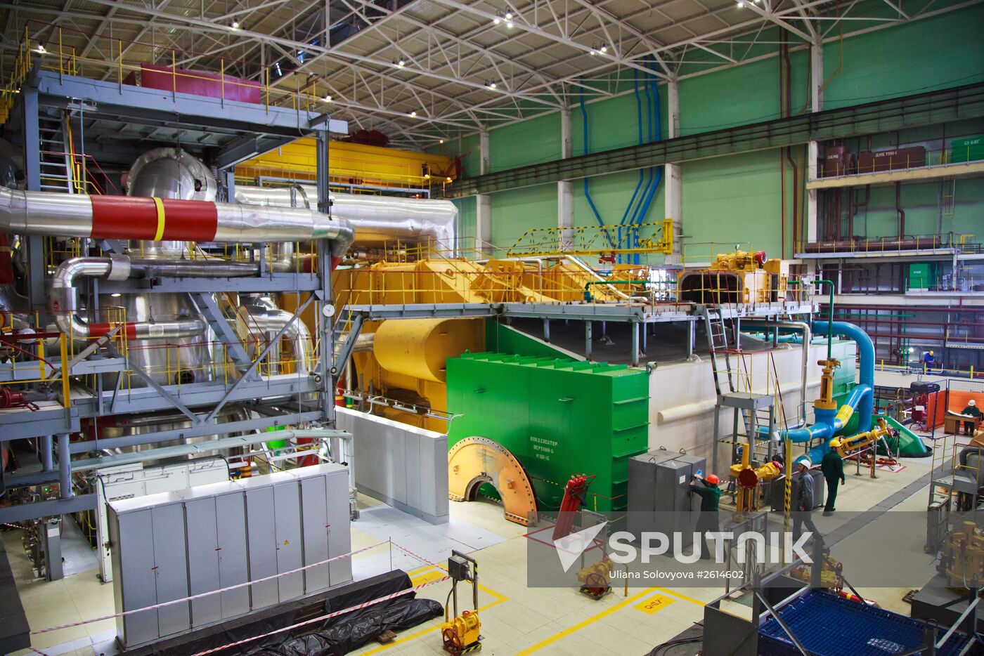 The Novovoronezh nuclear power station